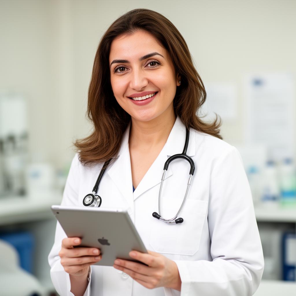Self Klinik hasta takip ve randevu programını kullanan hekim